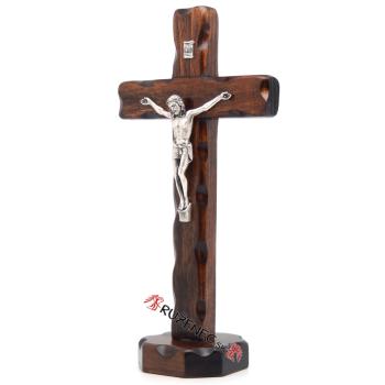 Talpas fa feszület 26cm