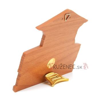 Karácsonyi plakett - 12x10cm