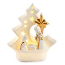 Betlehem LED világítással - 12x11x5cm