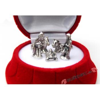 Apró betlehem - 6x7 cm - harang