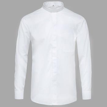 Papi civil ing - 60% pamut - fehér - hosszú ujjú