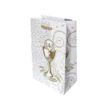 Ajándéktáska - Elsőáldozás - kissebb - 16x24x7.5cm