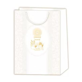 Ajándéktáska - Elsőáldozás - közepes 32x23x11cm