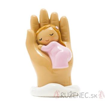 Gyermek a kézben - 8 cm - kislány