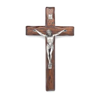 Fa kereszt 25cm - sötétbarna