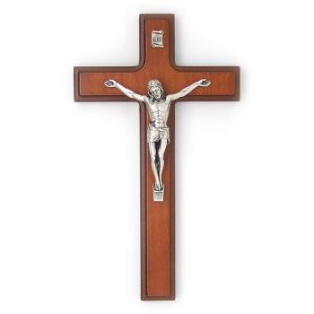 Fa kereszt 18cm - barna