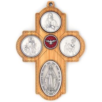 Olivafa kereszt 21x15.5cm