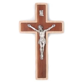 Fa kereszt 25 cm - bicolor b