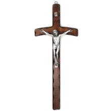 Fa kereszt 40cm - sötétbarna