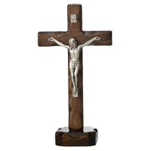Talpas fa feszület 18cm
