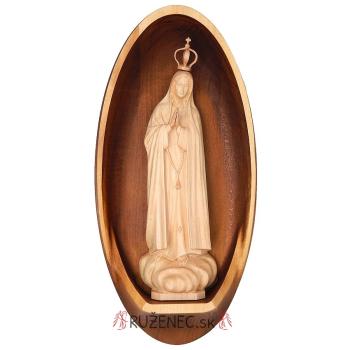 Fafaragás - Fatimai Szűzanya - 30x14cm
