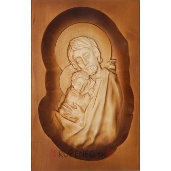 Fafaragás - Szent József - 34x22cm