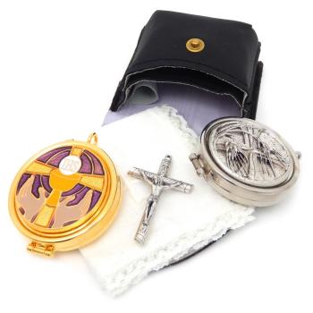 Dupla ostyatartó szelence tokban