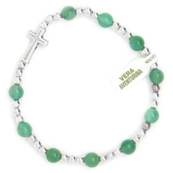 Rózsafüzér karkötő - Aventurin