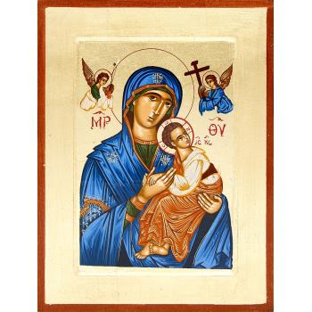 Ikon 14x18cm - Mindenkor segítő Szűzanya