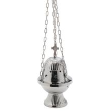 Füstölő - nikkelezett 18cm<br>