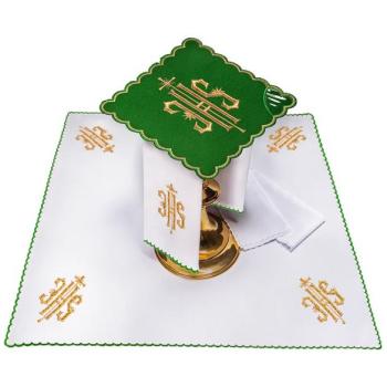 Miséző textil garnitúra IHS - zöld palla