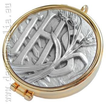 Ostyatartó szelence -  5.4x1.8cm - ST - 1815