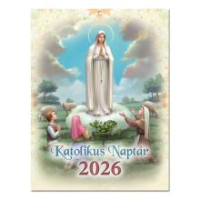 Katolikus  naptár 2026 (24x30cm) - Fatimai Szűznya