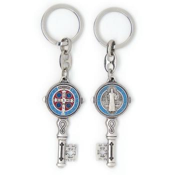 Kulcstartó - kulcs Benedek éremmel