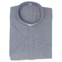 Papi civil ing - 80% pamut - oxford - szürke - rövid ujjú