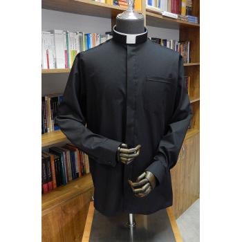 Papi ing - fekete - római körgallérral