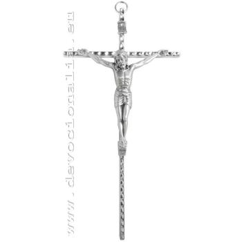 Fémfeszület 20cm - nikkel szín