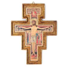 San Damiano képes kereszt 13.5cm