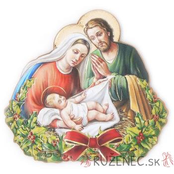 Karácsonyi 3D hűtőmágnes - Betlehem