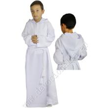 Ministráns ruha - alba - kapucnis