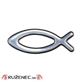 Autó matrica - hal szimbólummal