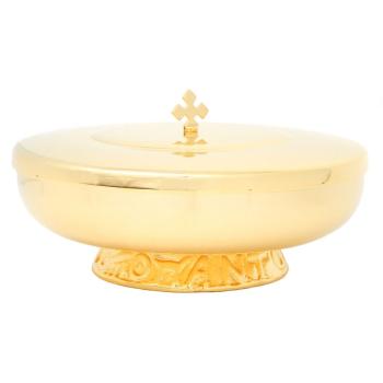 Áldoztató tál fedéllel - 16cm