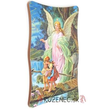 Domborított kép 10x15cm - Őrangyal