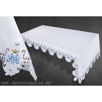 Oltárterítő - Mária monogram mintával