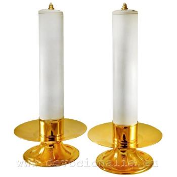 Olajgyertya pár - 30cm