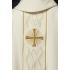 Fehér hímzett miseruha kereszttel +