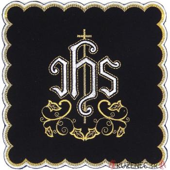 Palla - hímzett - fekete