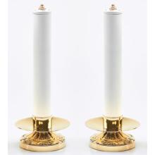 Olajgyertya pár - 4cm x 30cm