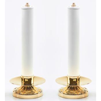 Olajgyertya pár - 4cm x 30cm