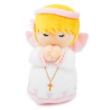 Plüss angyalka - rózsaszín - 20cm