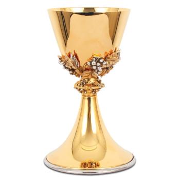 Aranyozott kehely - 20cm