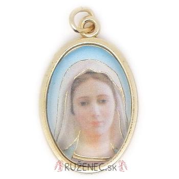 Aranyszín - Medjugorjei Szűzanya - érem