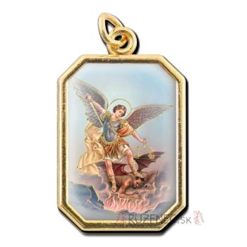 Aranyszín - Szent Mihály - érem