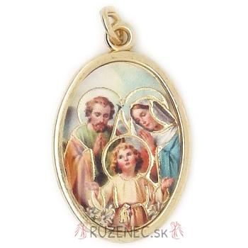 Aranyszín - Szent Család - érem