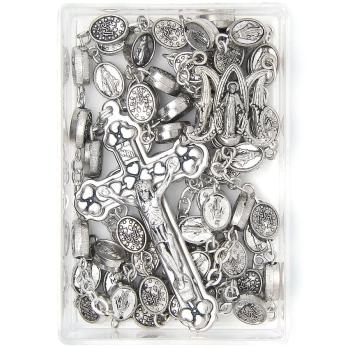 Fém rózsafüzér - Csodás Szűzanya