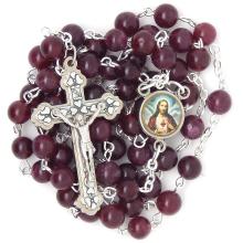 Rózsafüzér - gránátkőből - 6mm