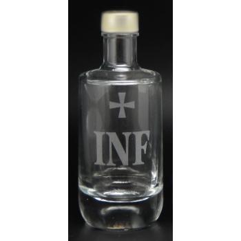 Szentolaj tartó üvegpalack  - 125ccm 