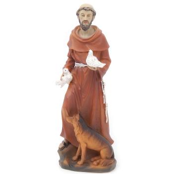 Szent Ferenc szobor - 20 cm