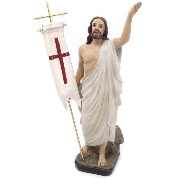 Feltámadt Krisztus szobor - 20 cm