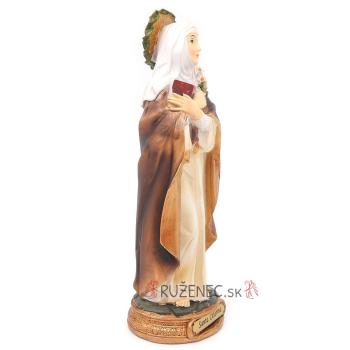 Szent Siennai Katalin szobor - 20 cm